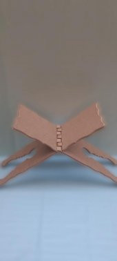 Hobi 90044 Dekoratif Model Rahle HAM Ahşap MDF CNC KESİM El Yapımı - 5