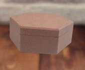 Hobi 90047 Dekoratif Model Öğrenci Kutu HAM Ahşap MDF El Yapımı - 3