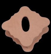 Hobi 90051 Dekoratif Model Peçetelik Kutu HAM Ahşap MDF El Yapımı - 1