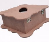 Hobi 90051 Dekoratif Model Peçetelik Kutu HAM Ahşap MDF El Yapımı - 2