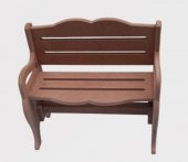 Hobi 90054 Dekoratif Model BanK Tipi Havluluk HAM Ahşap MDF El Yapımı - 4