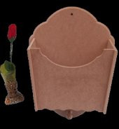 Hobi ADN 90055 Dekoratif Gazetelik Kutu Model HAM Ahşap MDF El Yapım - 9