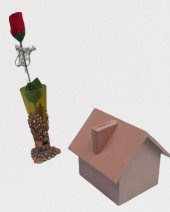 Hobi Dekoratif 90065 Kumbara Ham Ahşap MDF Model El Yapım - 7