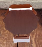 Çanta Zigon 90080 Sehpa Yonca Model 2 li Tk Ahşap MDF Parlak Ceviz Renk Kutu sevk - 8