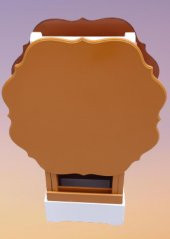 Çanta Zigon 90075 Sehpa Yonca Model 2li Takım Ahşap MDF Hardal-Ceviz Renk El Yapı thumbnail 5