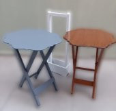 Çanta Zigon 90078 Sehpa Yonca Model 2 li Tk Ahşap Mdf Gri Ceviz Renk Uyum El Yapı - 8