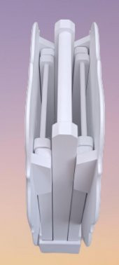 Çanta Zigon 90084 Yonca Model İkili Takım Ahşap Mdf Beyaz  Renk Uyumu El Yapımı thumbnail 7