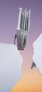 Çanta Zigon 90094 Sehpa Yonca Takım Model Ahşap MDF Parlak Beyaz Lake Renk Elyapı - 2