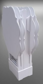 Çanta Zigon 90094 Sehpa Yonca Takım Model Ahşap MDF Parlak Beyaz Lake Renk Elyapı - 8