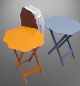 Çanta Zigon 90095 Yonca 4 lü Model MDF 4Renk Ceviz-Hardal-Beyaz ve Gri Renk Uyum thumbnail 3