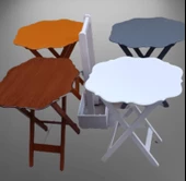 Çanta Zigon 90095 Yonca 4 lü Model MDF 4Renk Ceviz-Hardal-Beyaz ve Gri Renk Uyum thumbnail 5