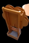 Çanta Zigon 90116 Papatya Dörtlü Model Ahşap Mdf Hardal Renk Uyumu El Yapımı - 1