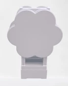 Çanta Zigon 90114 Sehpa Papatya Dörtlü Model Ahşap MDF Parlak Beyaz Renk El Yapım - 7