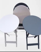 Çanta Zigon 90132 Oval Model Dörtlü Ahşap MDF Parlak Beyaz Gri Renk Uyum El Yapım thumbnail 6