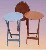 Çanta Zigon 90131 Oval Model Dörtlü Ahşap Mdf Ceviz ve Gri Renk Uyumu El Yapımı - 9