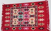 Kilim Antik 80-125 Otantik  Motifler Model Naturel  Boya Çift Taraflı El yapımı - 1
