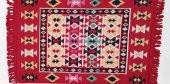 Kilim Antik 80-125 Otantik  Motifler Model Naturel  Boya Çift Taraflı El yapımı - 2