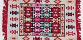 Kilim Antik 80-125 Otantik Motifler Model Naturel Boya Çift Taraflı El yapımı - 5