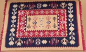Kilim Antik 140-215 Otantik 90152 Motif Model Naturel Boya Çift Taraflı El yapımı - 6