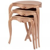 Zigon ILGZ 17585 Ahtopot Klasik Model HAM KAYIN kaplama tabla Aslan OYMA El Yapım - 1