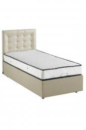 Baza-Başlık-yatak 13416 STANDART Kumaş Deri başlık Metal Çelik Ort Yatak 90*190 - 4