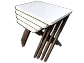 Zigon 18053 ÇAPRAZ X Kayın Model Kayın Torna Ayak Beyaz-Ceviz Renk uyum El Yapım thumbnail 1