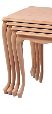 Zigon ILGZ 17577 Lükens Klasik Model HAM Kayın Aslan oymasız heybet ayak ElYapım - 2