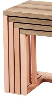 Zigon ILGZ 17579 C kLASİK MODEL Sehpa HAM KAYIN Aslan ayak 4lü Tekerlek EL yapım - 4