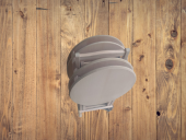 Zigon Sehpa 18206 Oval ÇANTA HAM ahşap MDF İnce Torna ayak ve gövde El Yapım - 5