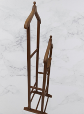 Dilsiz UŞAK 12345 ST ÇİFT TEPE Model CEVİZ Lake Askılık Ahşap Kayın Torna Elyapı - 5