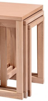 Zigon ILGZ 13343 MODEL HAM Sehpa Klasik Torna KAYIN Tekerlek Ayak El Yapım thumbnail 2