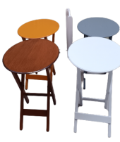 Çanta Zigon 12237 Oval Dörtlü Ahşap MDF Gri Ceviz Beyaz Hardal Renk Uyum El Yapım - 5