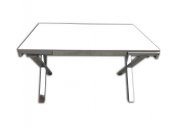 Masa 12633 X AYAK Metal Nikelaj Dikdörtgen Kelebek Yan Açılır Glosspan El yapım - 3