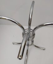 Masa Ayak 12479 Japon Metal MODEL Transmisyon Nikelaj  Yuvarlak Tabla El Yapım - 5
