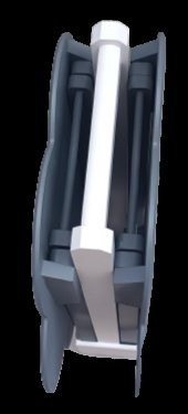 Çanta Zigon 90102 Sehpa Papatya  Model İkili Tk Ahşap Mdf Gri Renk Uyum El Yapım thumbnail 2