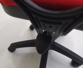 Çalışma Koltuk 12758 Amortisör Kalp Model Kırmızı Ortopedik Oturum Sağlam El Yapı - 4