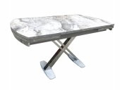 Masa 13714 X AYAK Model Metal Nikelaj Ayak Kelebek Yan Açılır Kutu sevk El yapım - 1