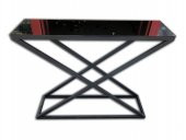 Dresuar 18118 X MODEL Temper Cam Ayna Metal Ayak Siyah Fırın Statik Boya El Yapım - 2