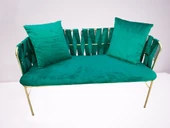 Benç 14248 Parlak Pirinç Kaplamalı Güneş Bank Çift El Yapım - 2