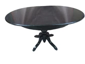 Masa 14563 Baba ıhlamur ayak Kayın Kaplama MDF Tabla Natüre Siyah Boya 110 Açılı thumbnail 5