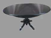 Masa 14563 Baba ıhlamur ayak Kayın Kaplama MDF Tabla Natüre Siyah Boya 110 Açılı thumbnail 6