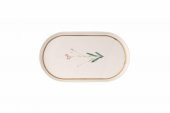 Porland Botanical Desen4 Kayık Tabak 28 cm 04ALM007654 - 1