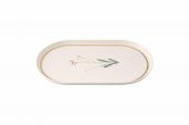 Porland Botanical Desen4 Kayık Tabak 28 cm 04ALM007654 - 2