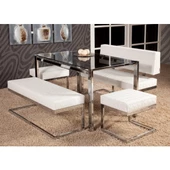 Masa-LOCA BANK tk 17347 Model Metal Nikelaj Suni deri Kırılmaz Temper Cam masa thumbnail 4