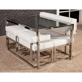 Masa-LOCA BANK tk 17347 Model Metal Nikelaj Suni deri Kırılmaz Temper Cam masa thumbnail 2