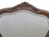 Masa-sandalye 18484 Klasik Model Kayın torna Aslan Ceviz ORTA Açıl  El Yapım thumbnail 4