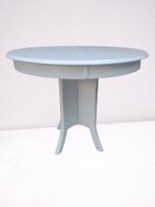 Baba kutu ayak Masa 18347 ST Klasik model MDF Tabla Natüre Beyaz Açılır el yapım - 3
