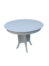 Baba kutu ayak Masa 18347 ST Klasik model MDF Tabla Natüre Beyaz Açılır el yapım - 4
