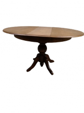 Masa Baba 19329 ST Klasik Model Kayın MDF Tabla Ihlamur Ayak Ceviz Boya Açılı - 8