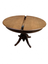 Masa ST 19328 Baba Klasik Model Kayın Kaplama Tabla Ihlamur Ayak Ceviz Açıl tabla - 3